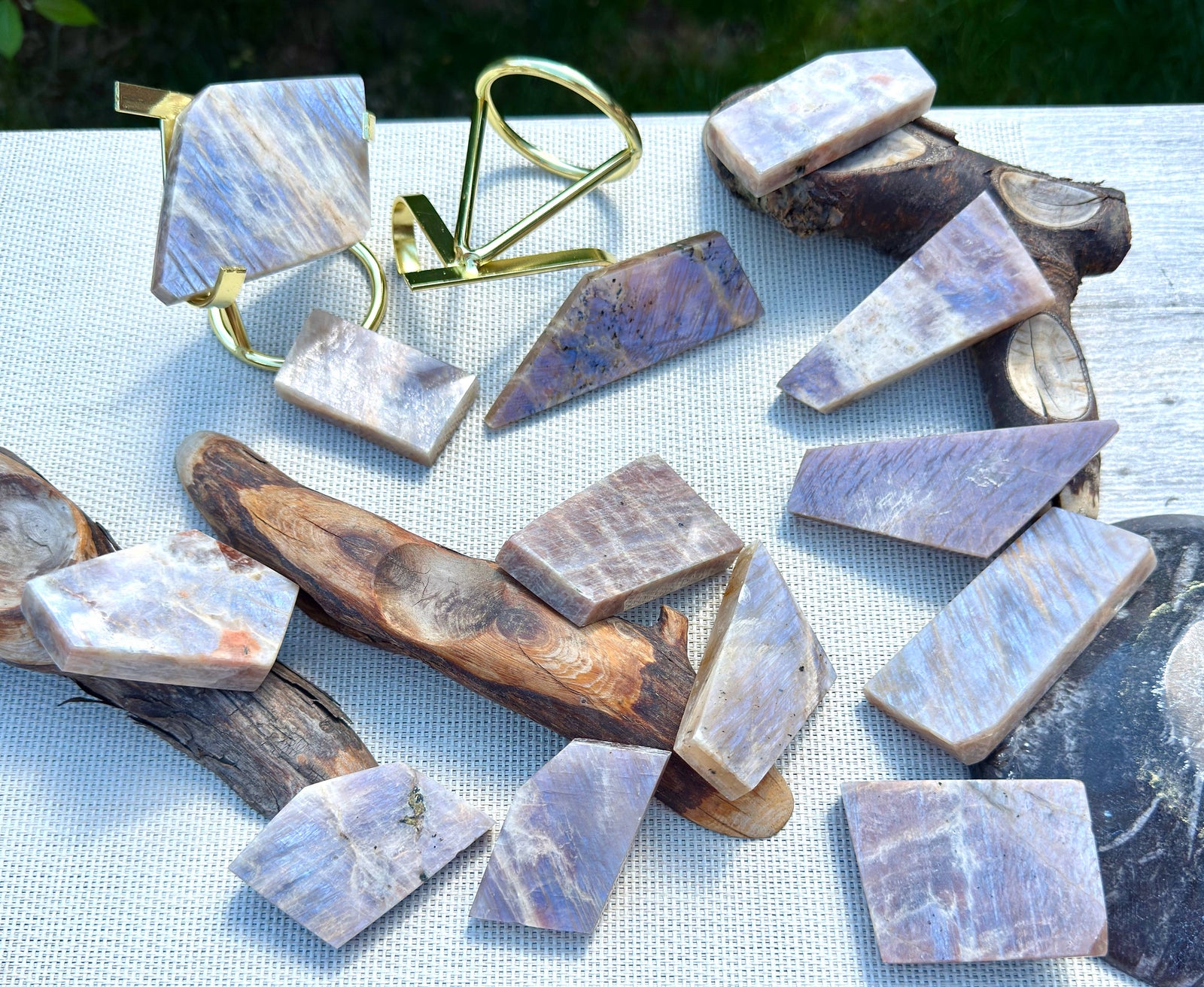 Natural Moonstone Slab