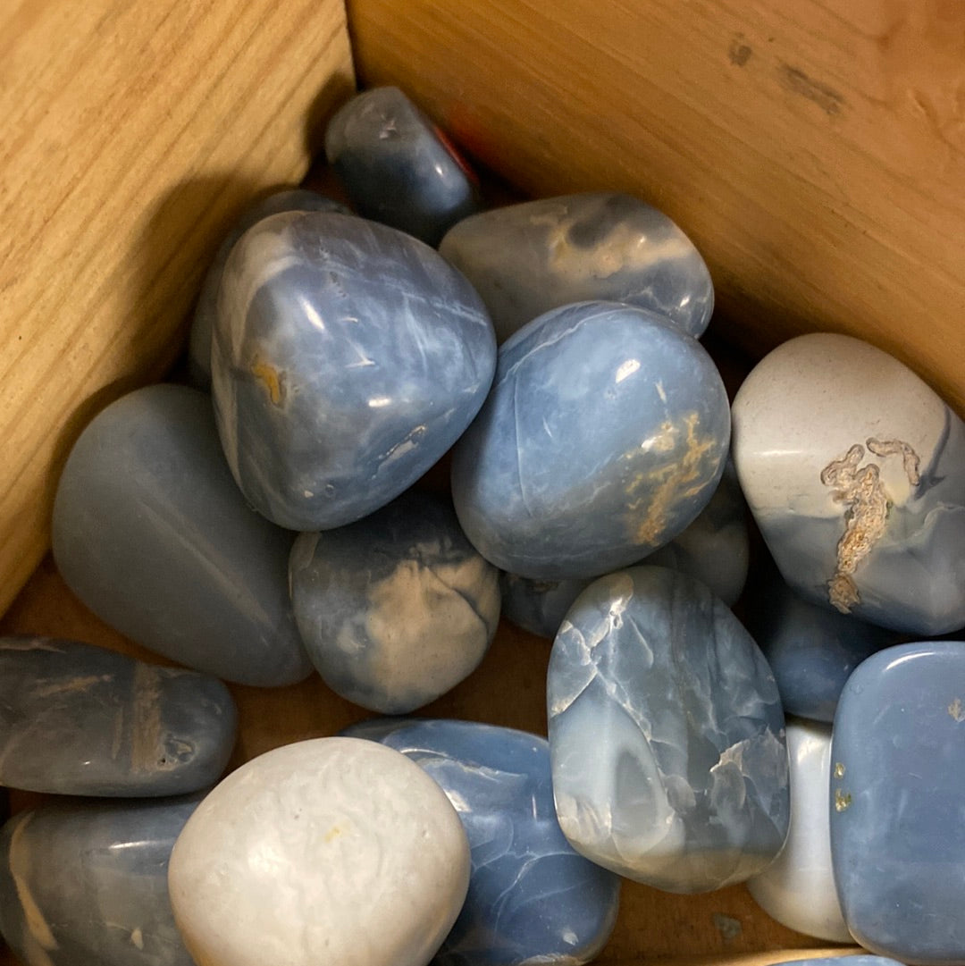 Opal Blue Tumbled