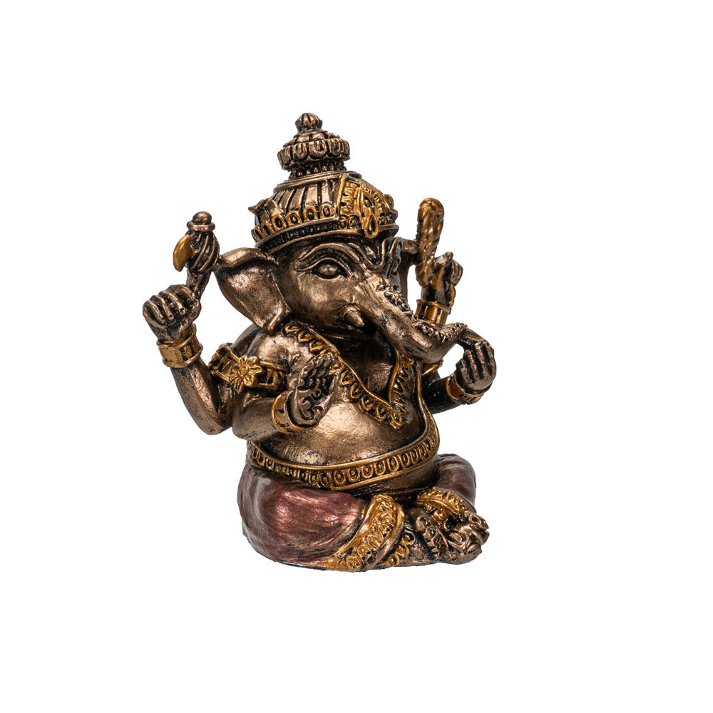 Mini Ganesha Seated Statue