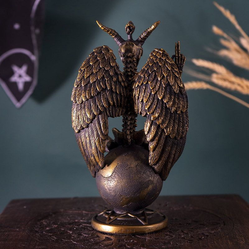 Baphomet Skeleton Statue