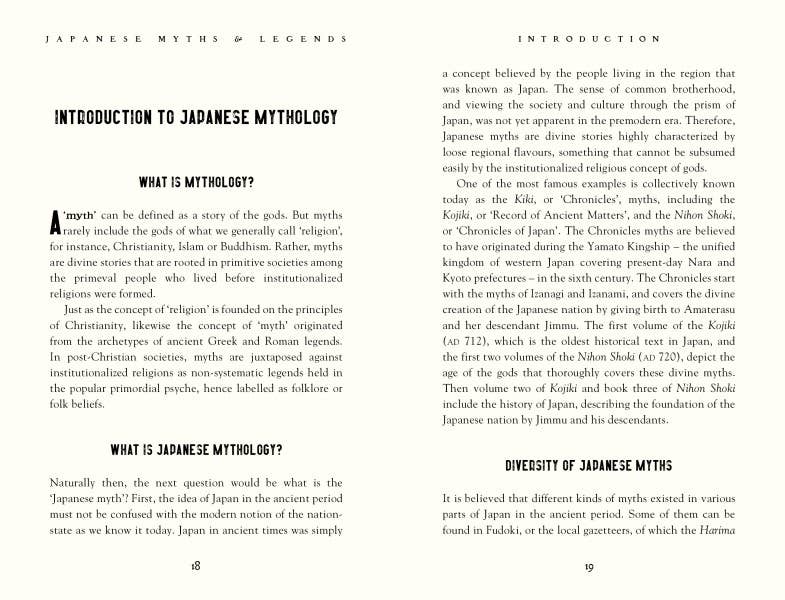 Japanese Myths & Legends (Collector's Edition)