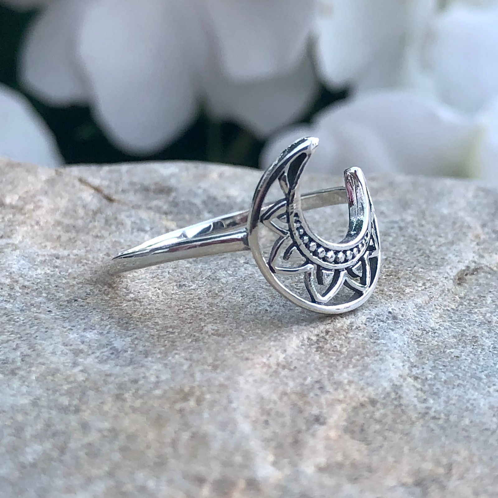 Crescent Moon Ring