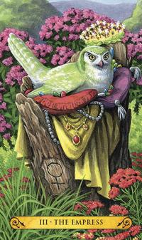 Tarot of the Owls - mini deck