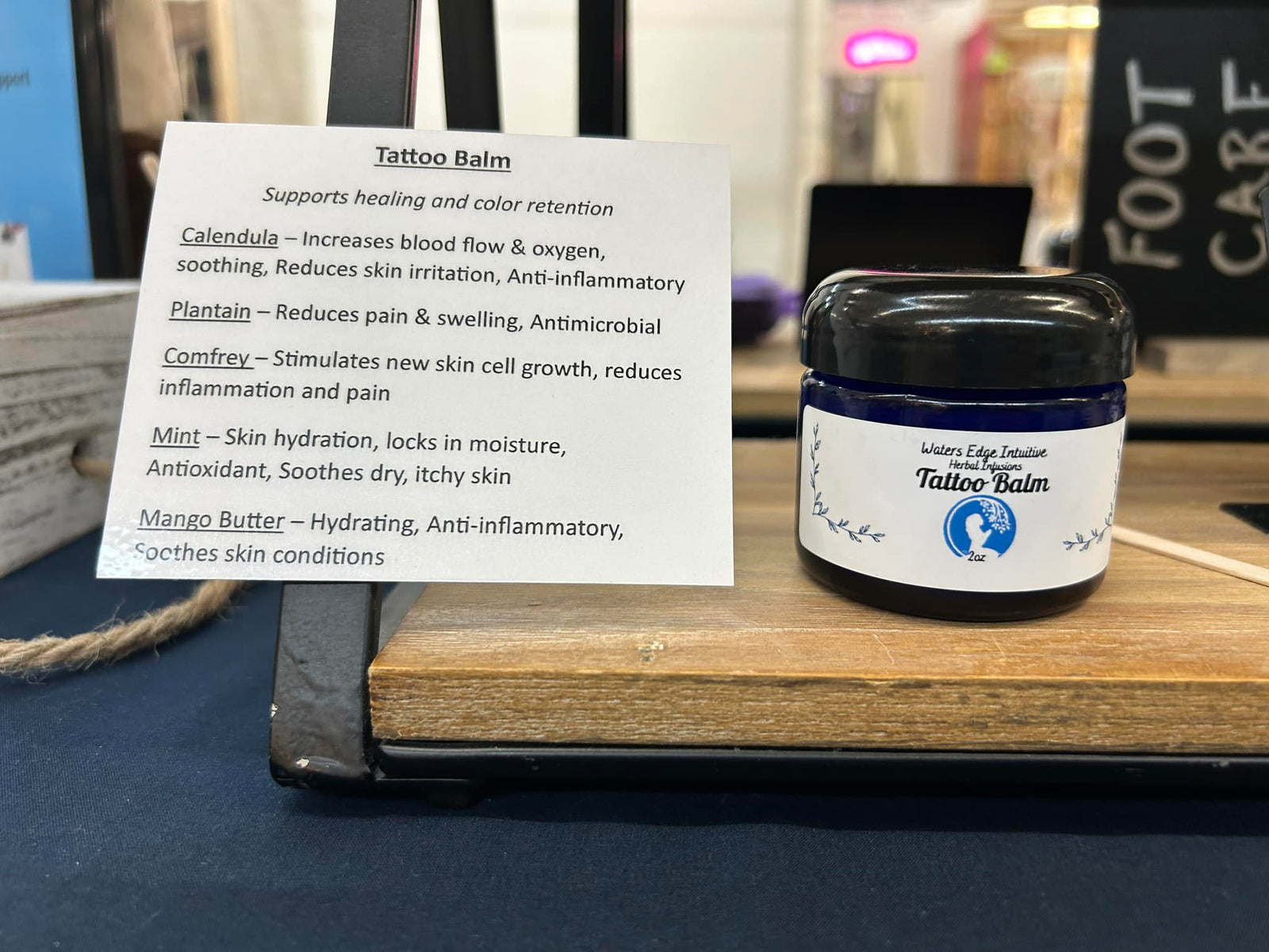 2 oz. Tattoo Balm - Waters Edge Intuitive