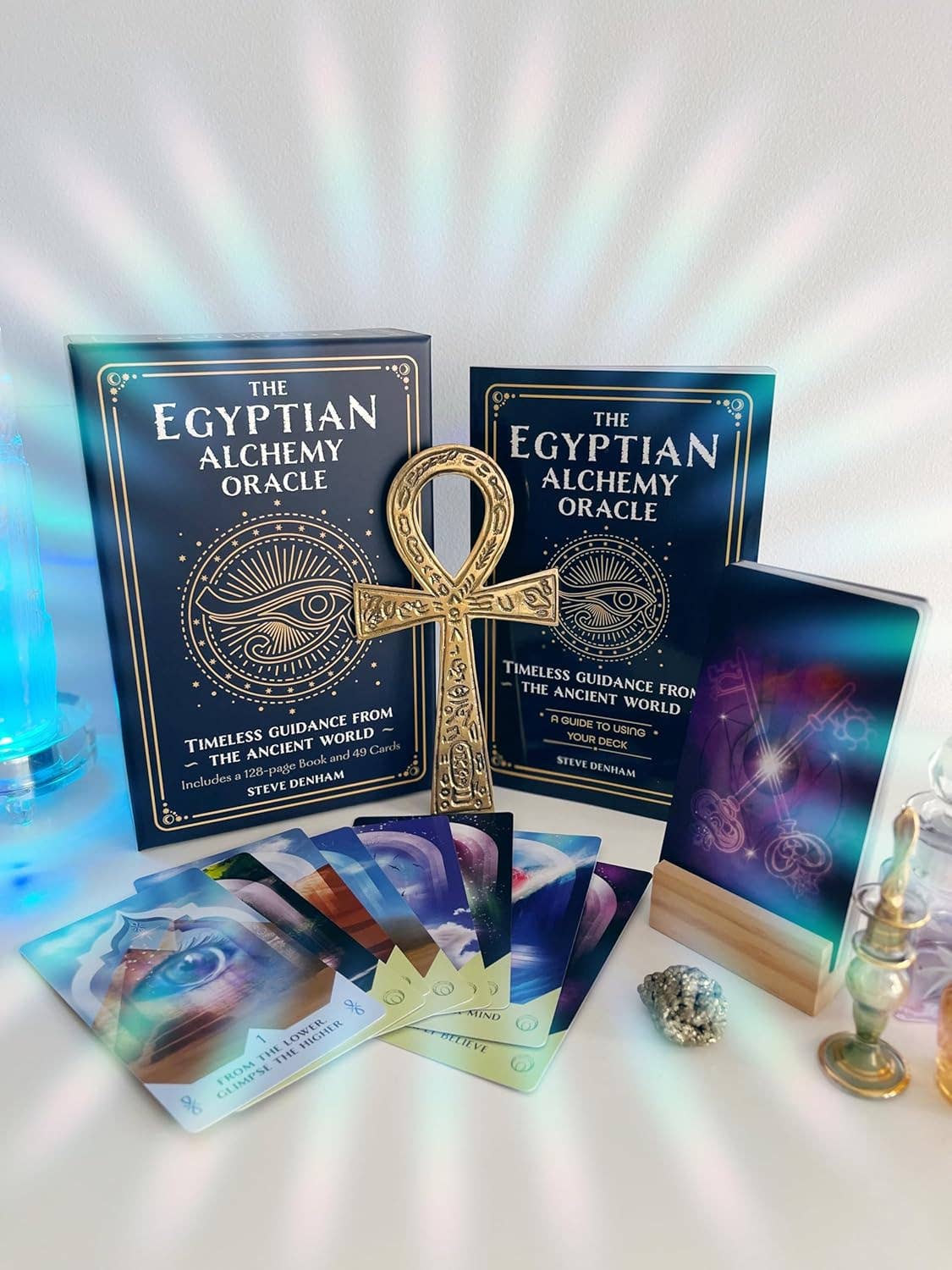 Egyptian Alchemy Oracle Book & Card Deck (Arcturus Oracle Kit)