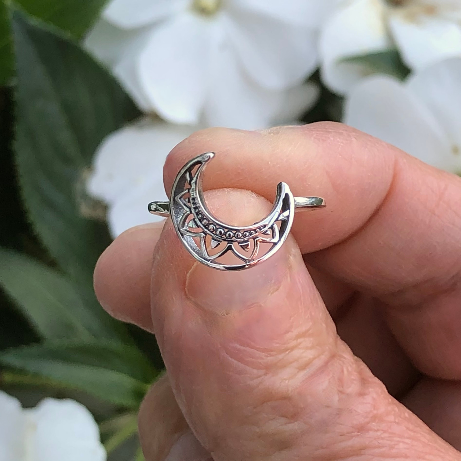 Crescent Moon Ring