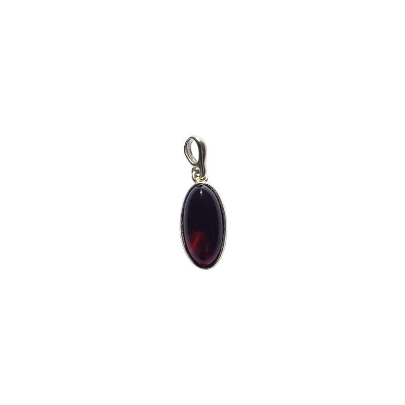 Baltic Amber Sterling Silver Pendant