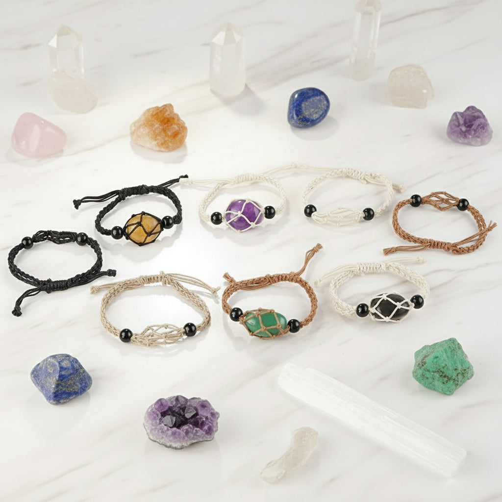 Net Crystal Keeper Bracelet