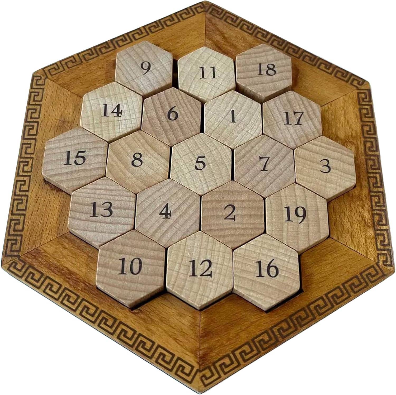 Hypatian Enigma Wooden Brainteaser Puzzle