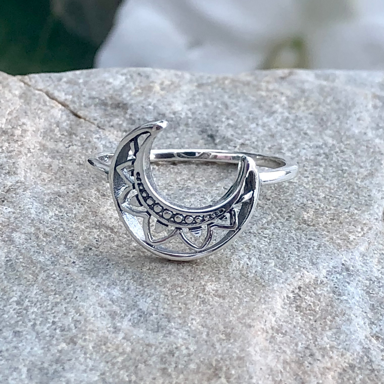 Crescent Moon Ring