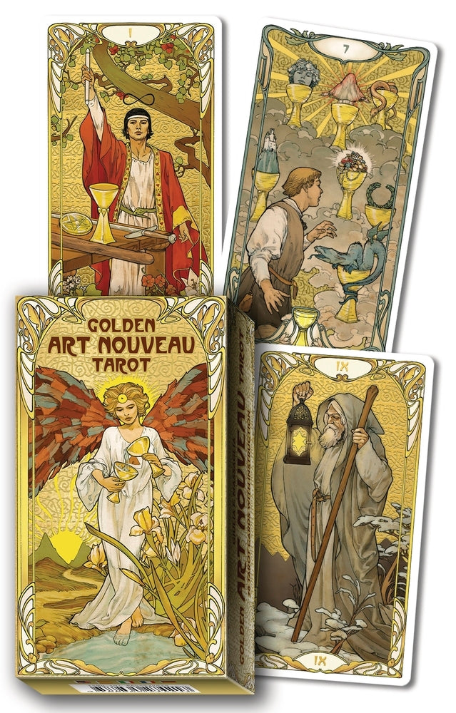 Golden Art Nouveau Tarot (Major Arcana)