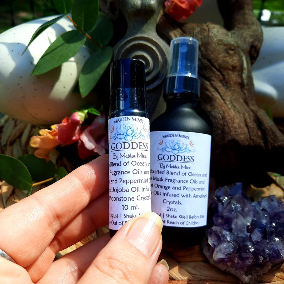 Goddess Sprays by Maiden Minx