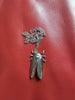 Cicada Necklace (silver tone)