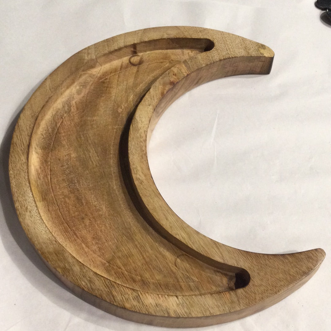 Wood Moon Tray
