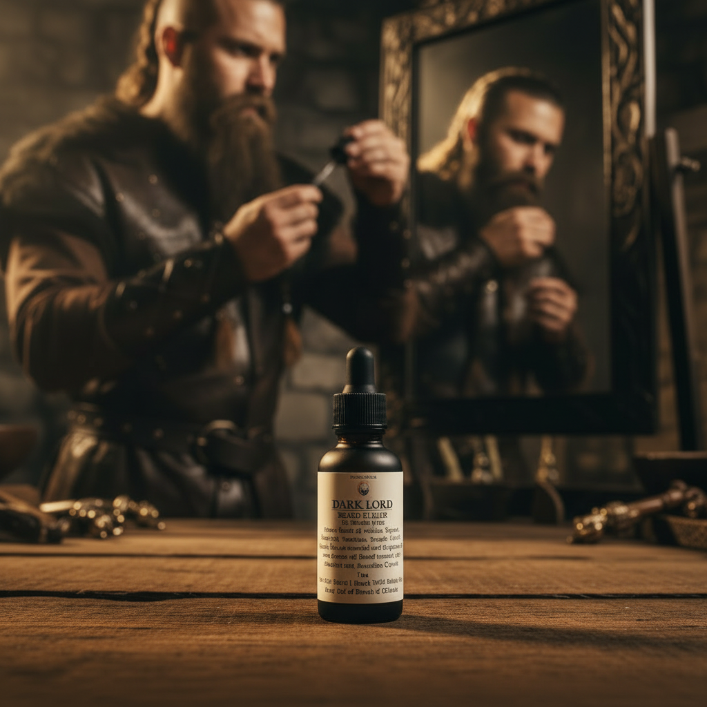 Dark Lord Beard Elixir Oil by Maiden Minx