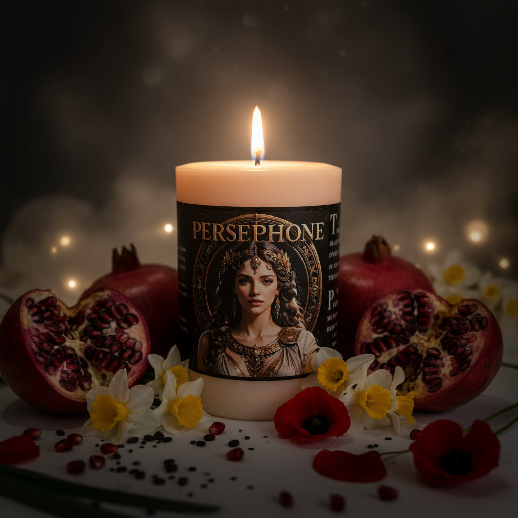 Persephone Deity Candle