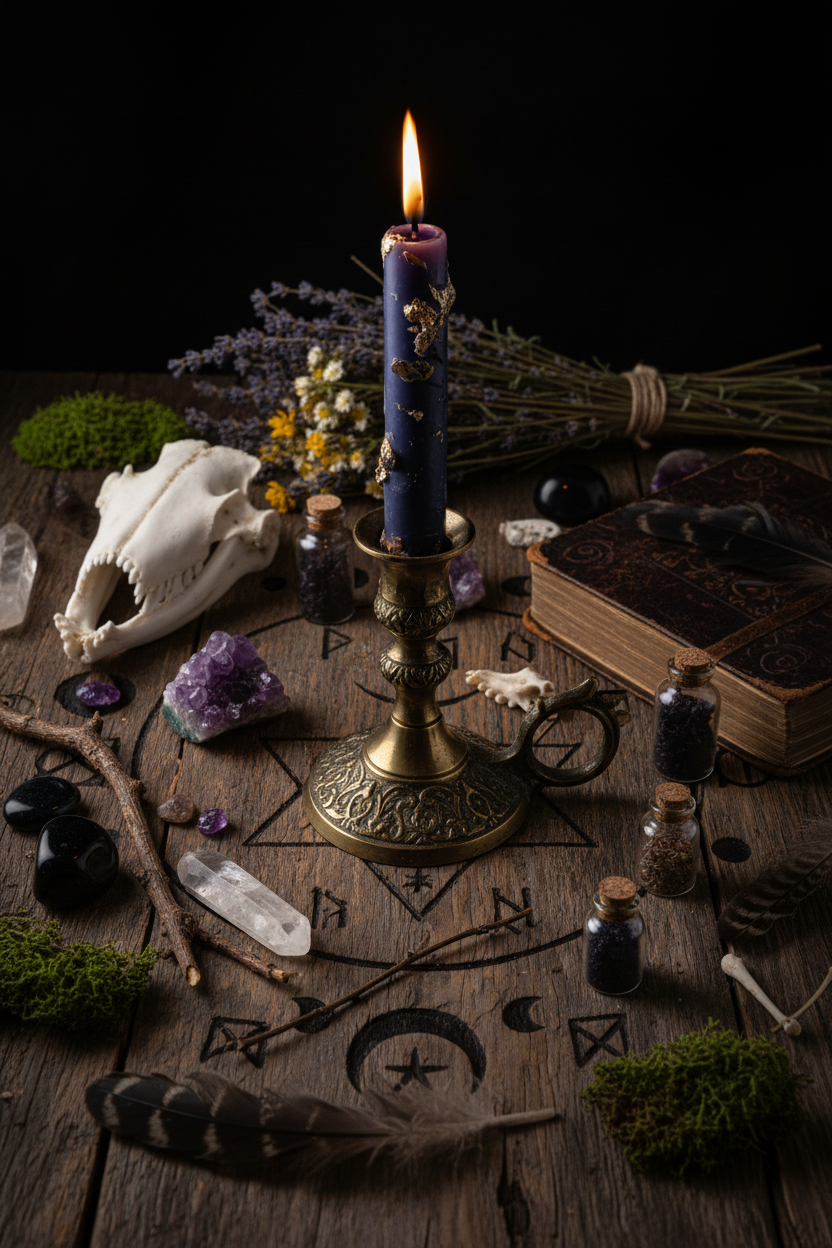 Wild & Worthy - Intention Candle by Maiden Minx
