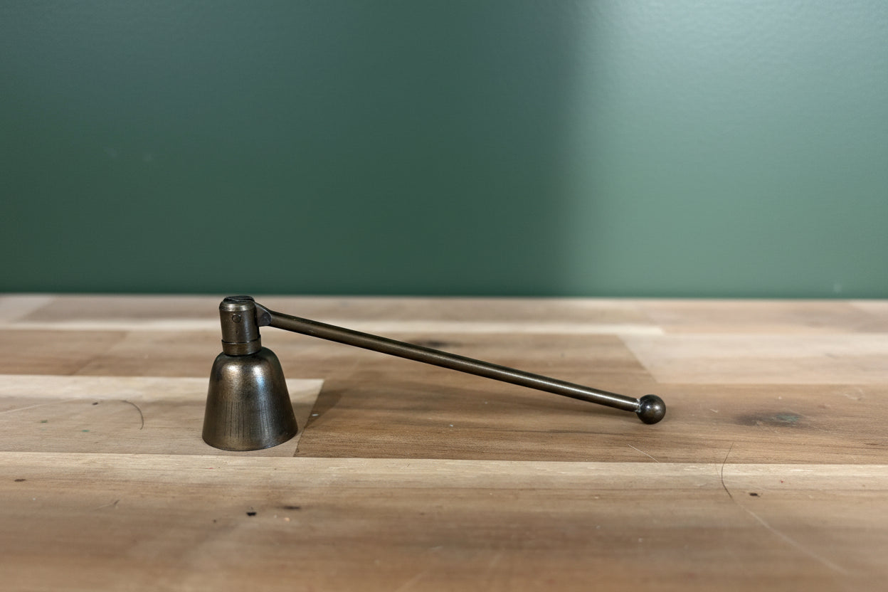 Mini Brass Snuffer 4"