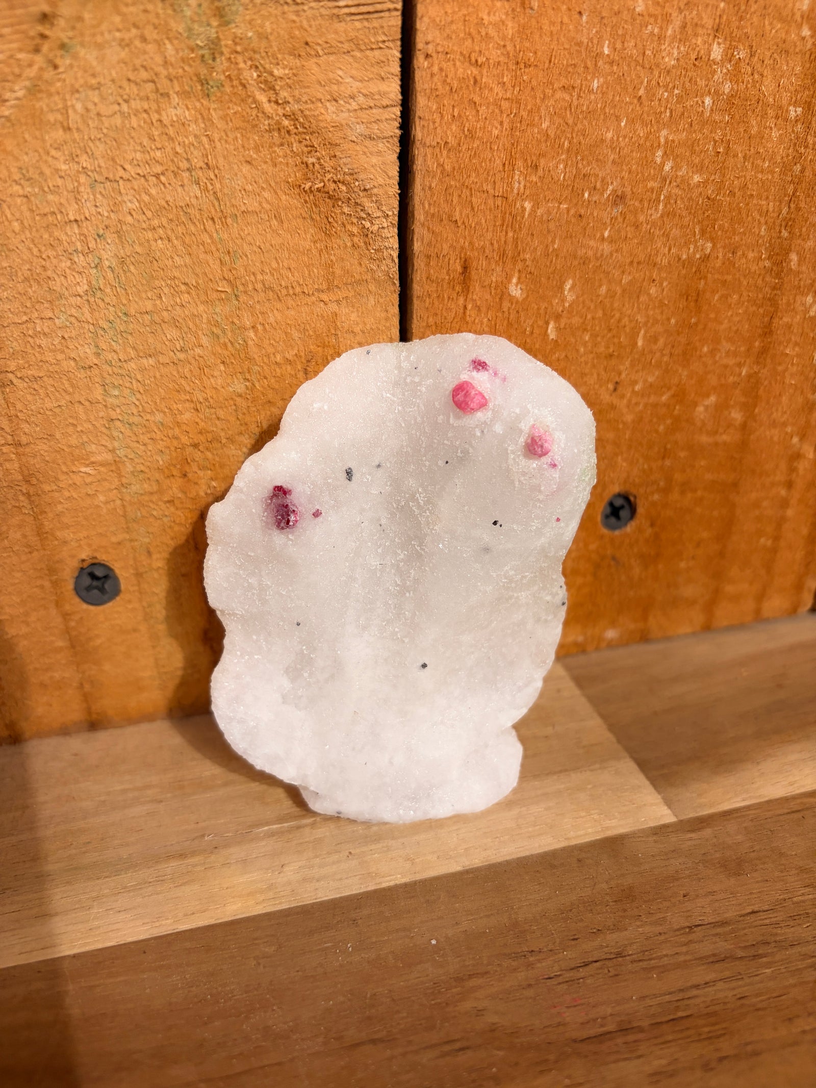 Spinel in Marble Specimen