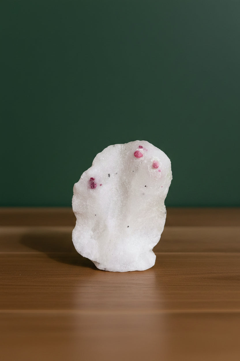 Spinel in Marble Specimen