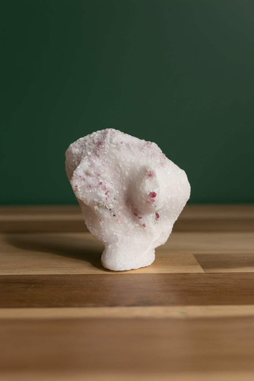 Spinel in Marble Specimen