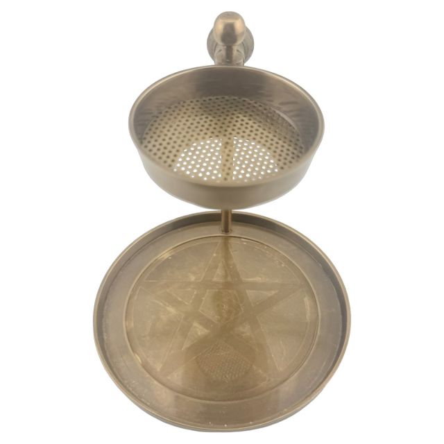 Brass Resin Burner (charcoal free!)