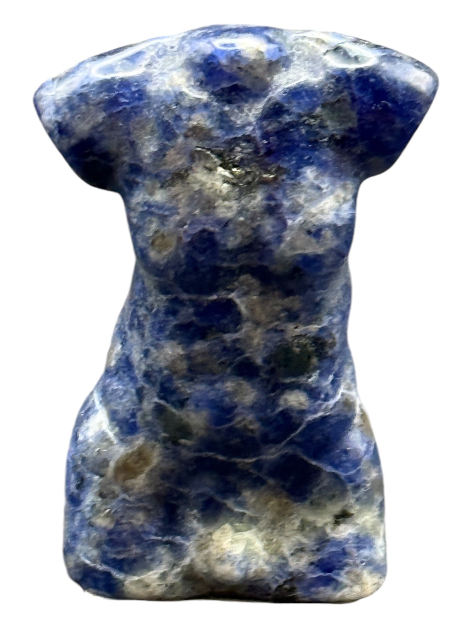 Crystal Carved Human Torso Sculpture
