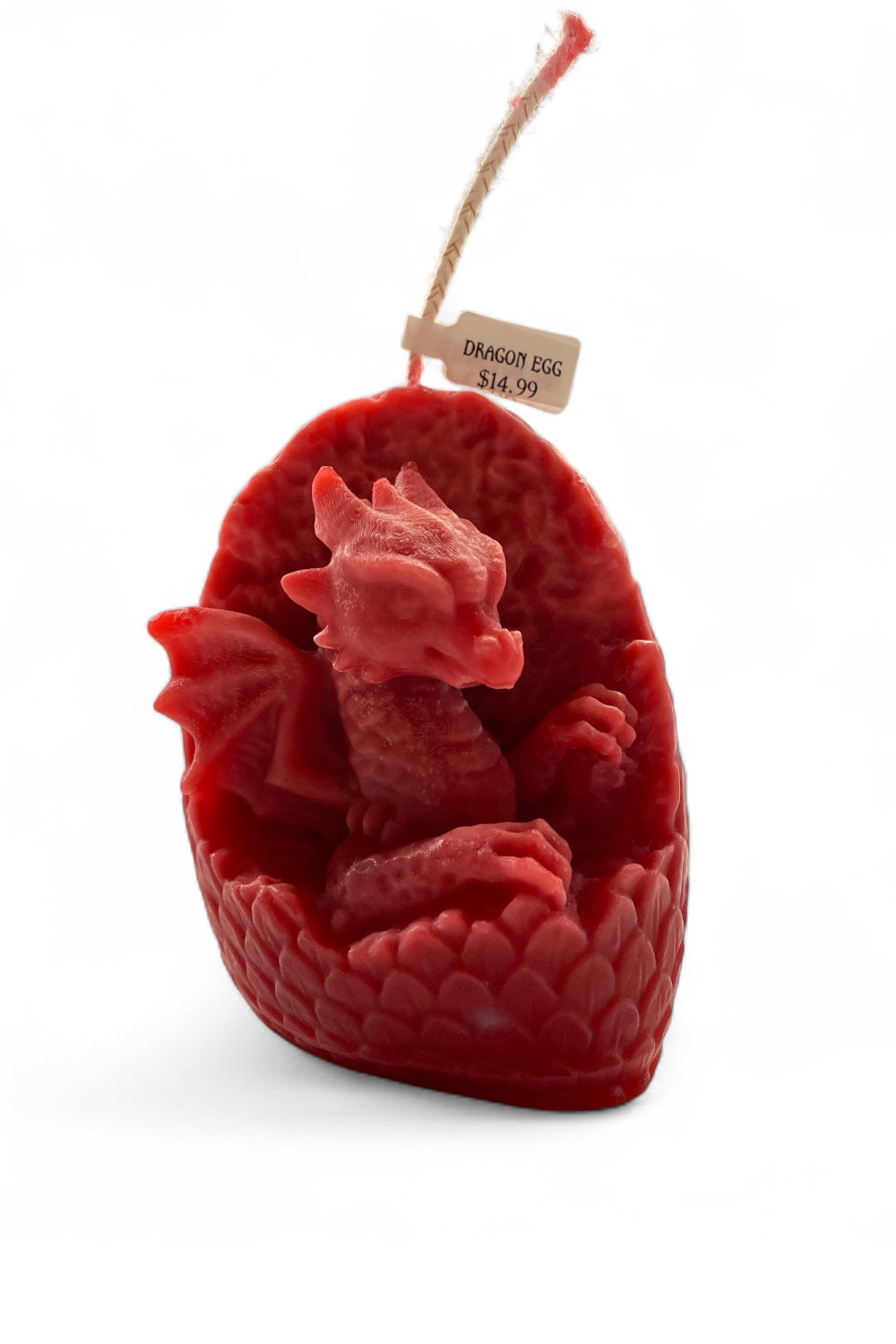 Dragon in Egg Figure Candle