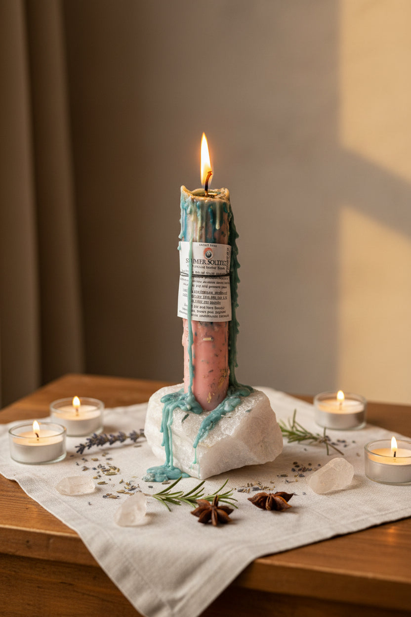 Sabbat Candle by the Maiden Minx- Current offering: Mabon