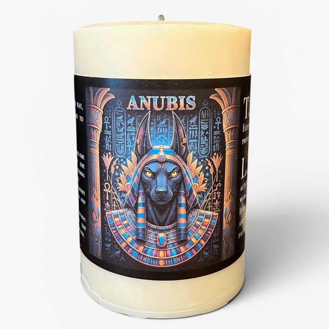 Anubis Deity Candle