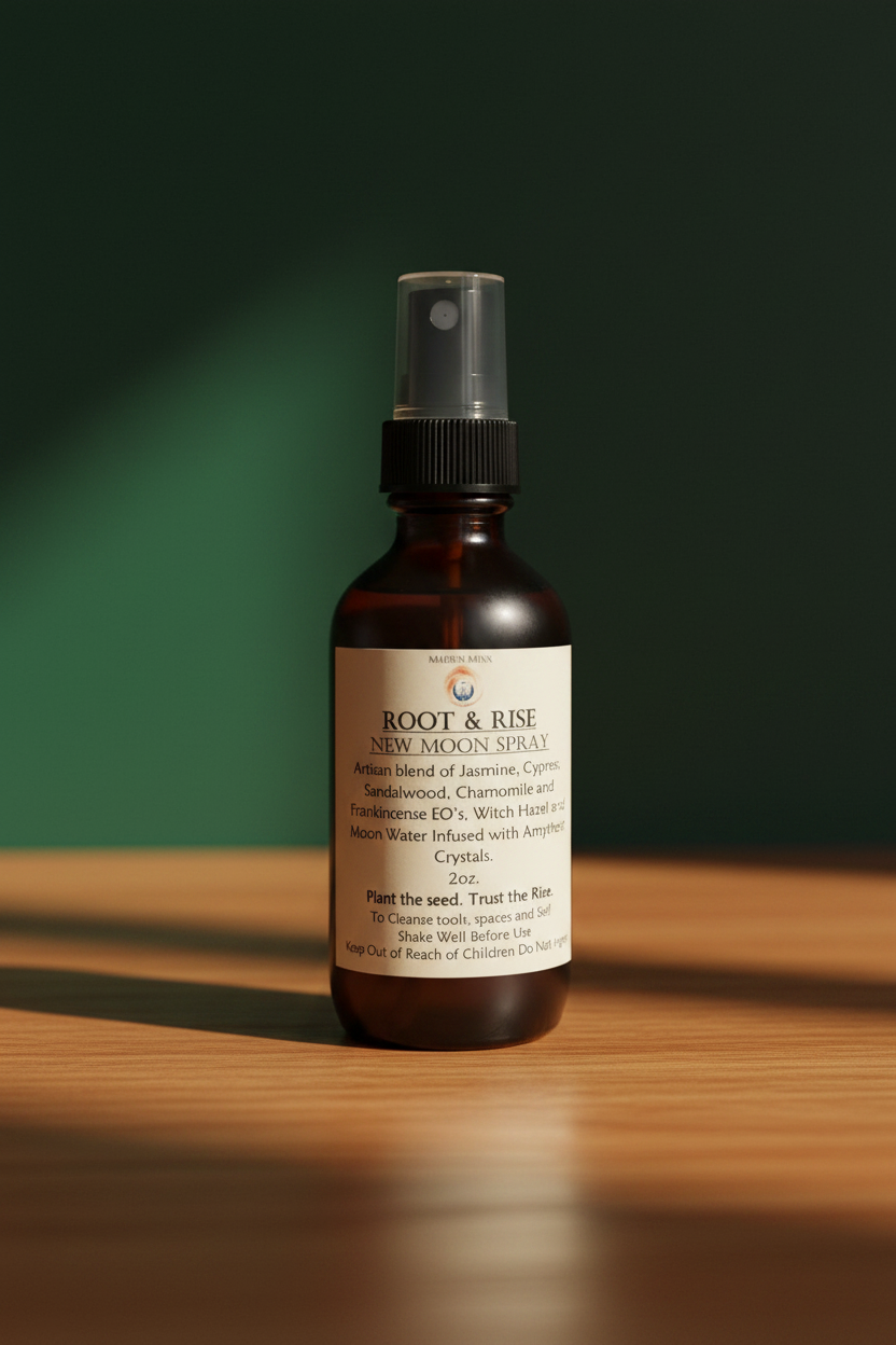 Root & Rise : New Moon Energy Spray by Maiden Minx