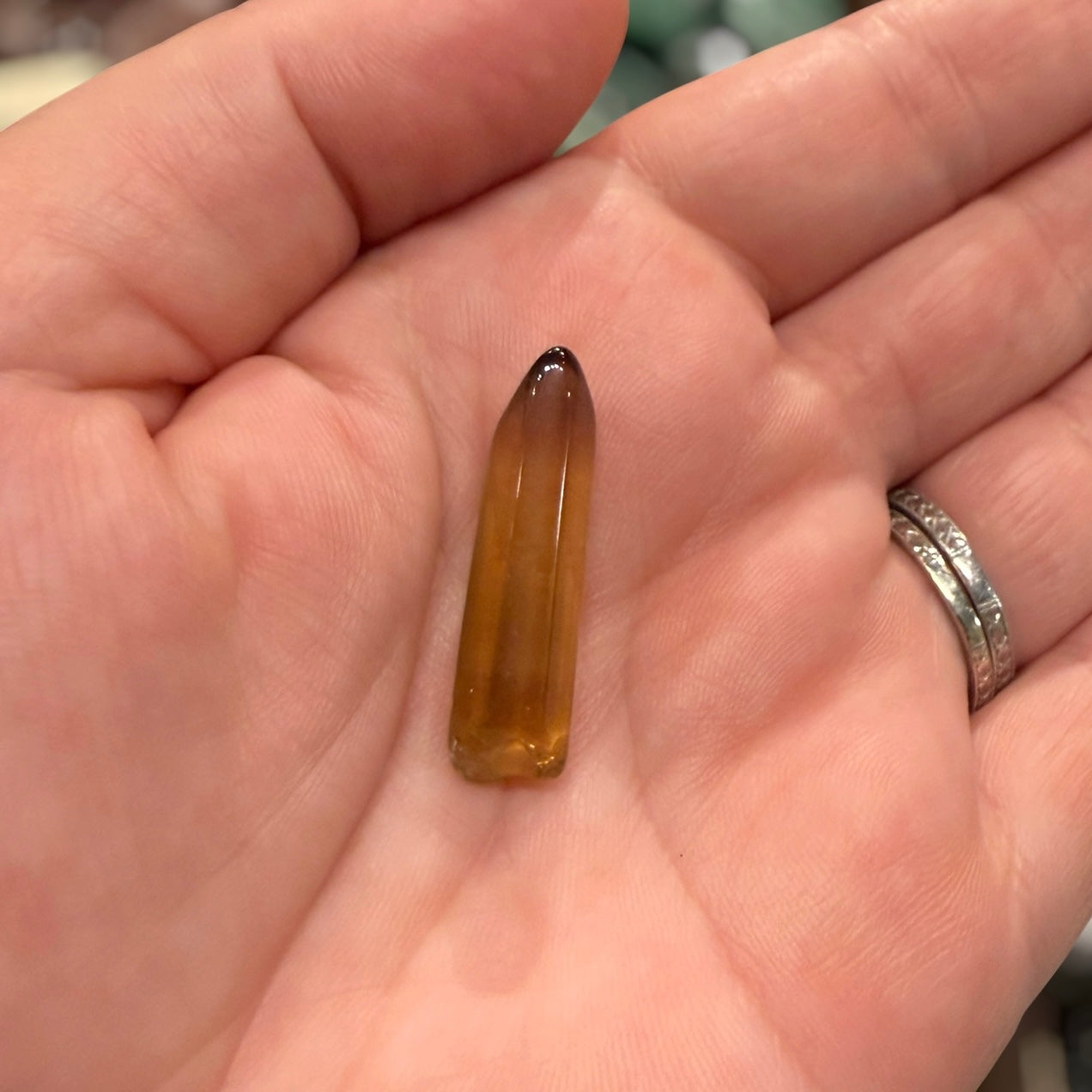 Tumbled Citrine Points (Natural Citrine) Zambian
