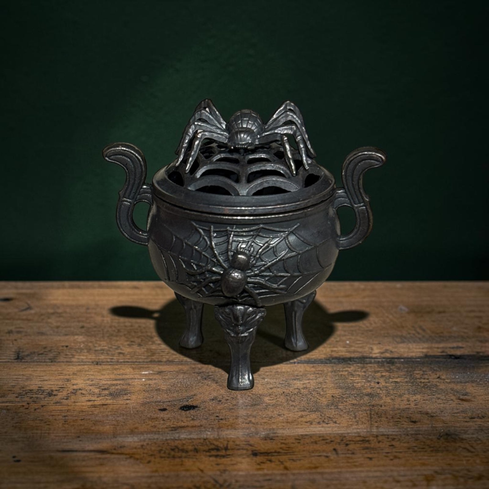 Metal Cauldron Cone Incense Burner