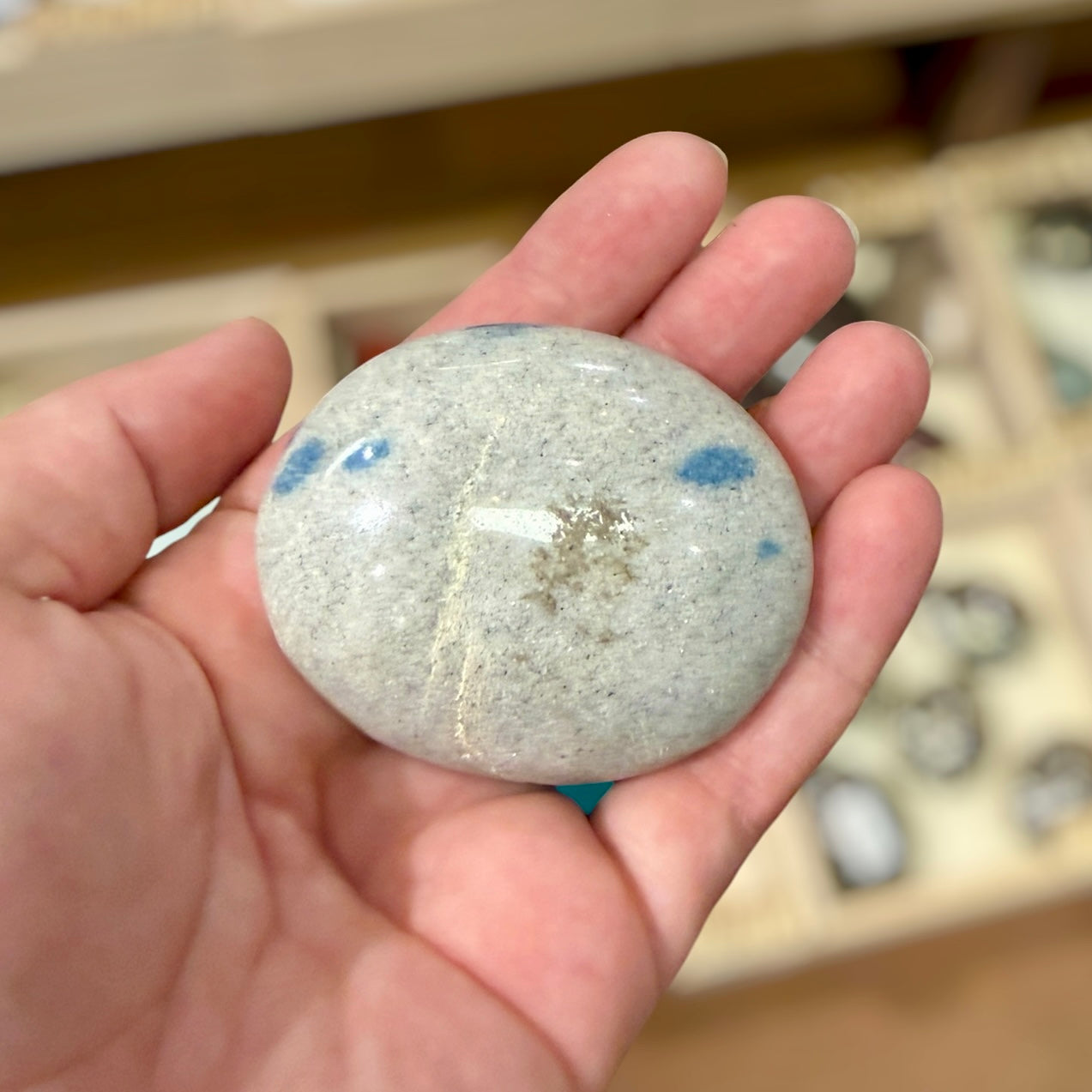 Trolleite Palm Stone