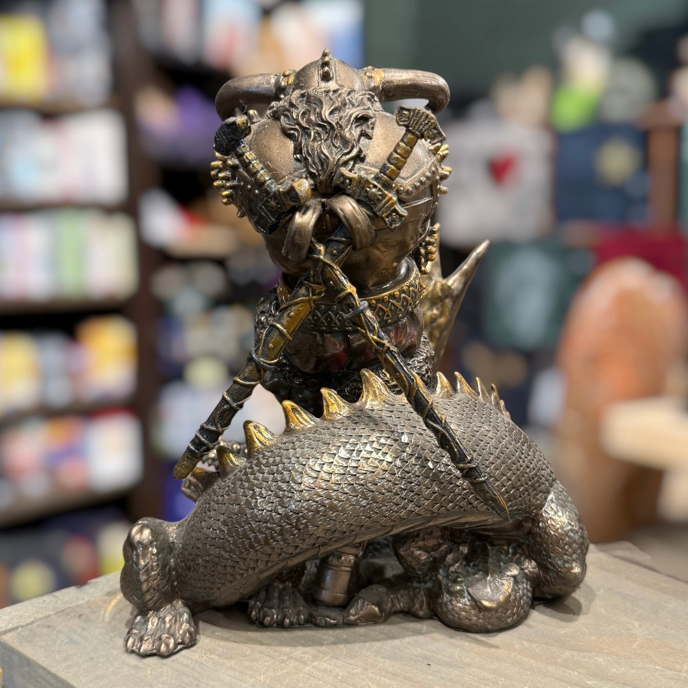 Thor and Jörmungandr Statue