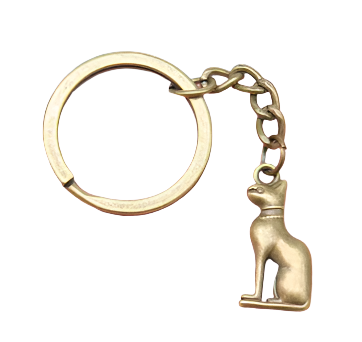 Bastet Keychain
