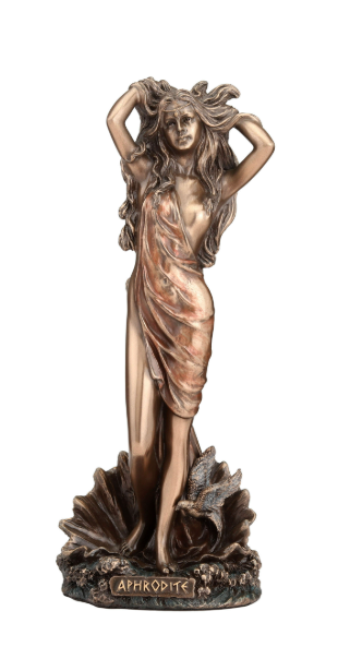 Aphrodite (the Birth of) Bronze Statue 6"