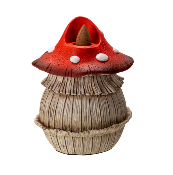 Mushroom Backflow Incense Burner