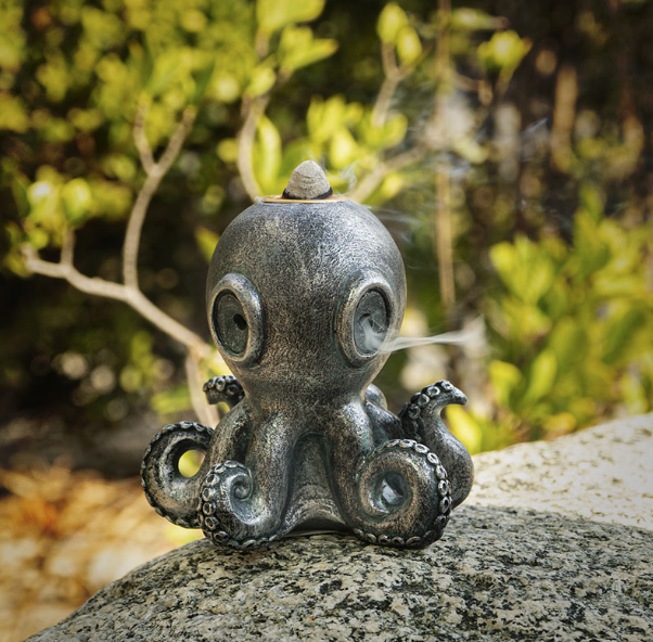 Wee Octopus Backflow Incense Burner