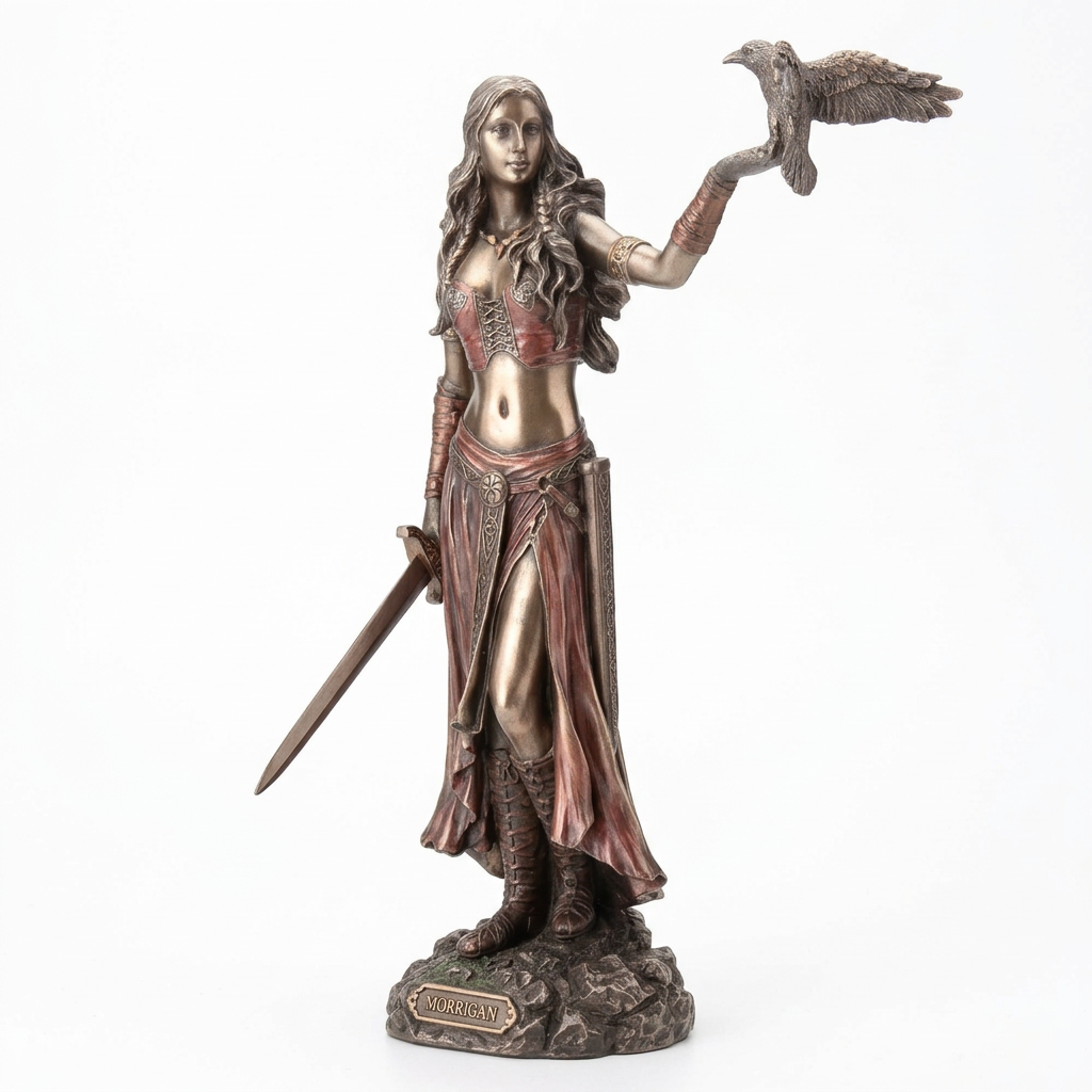 Morrigan - Celtic Goddess Of Birth, Battle And Death Statue