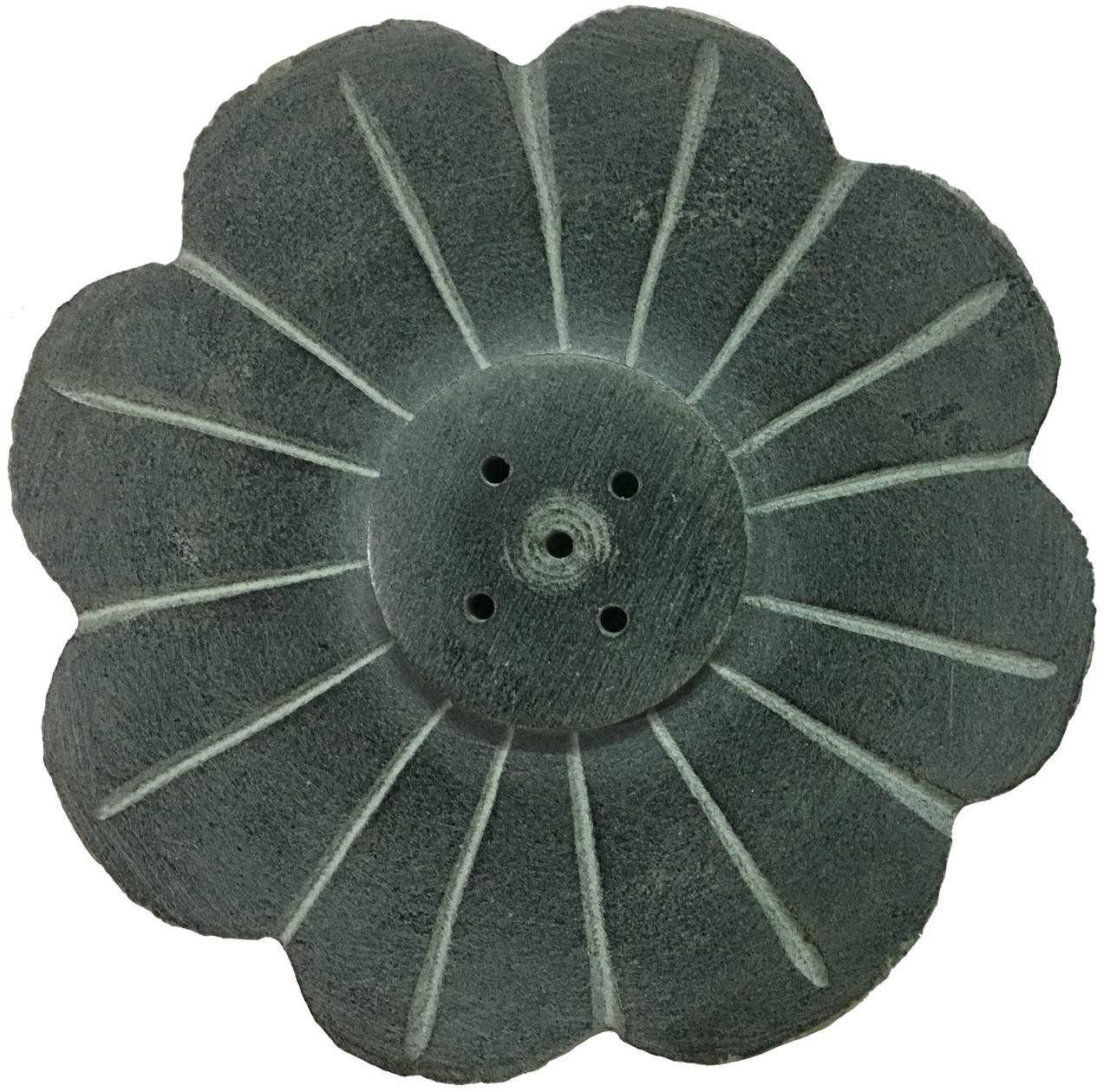 Stone Flower Incense Burner