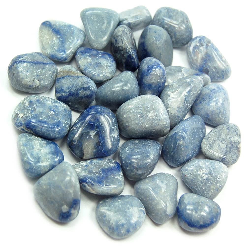 Blue Aventurine (Blue Quartz) Tumbled