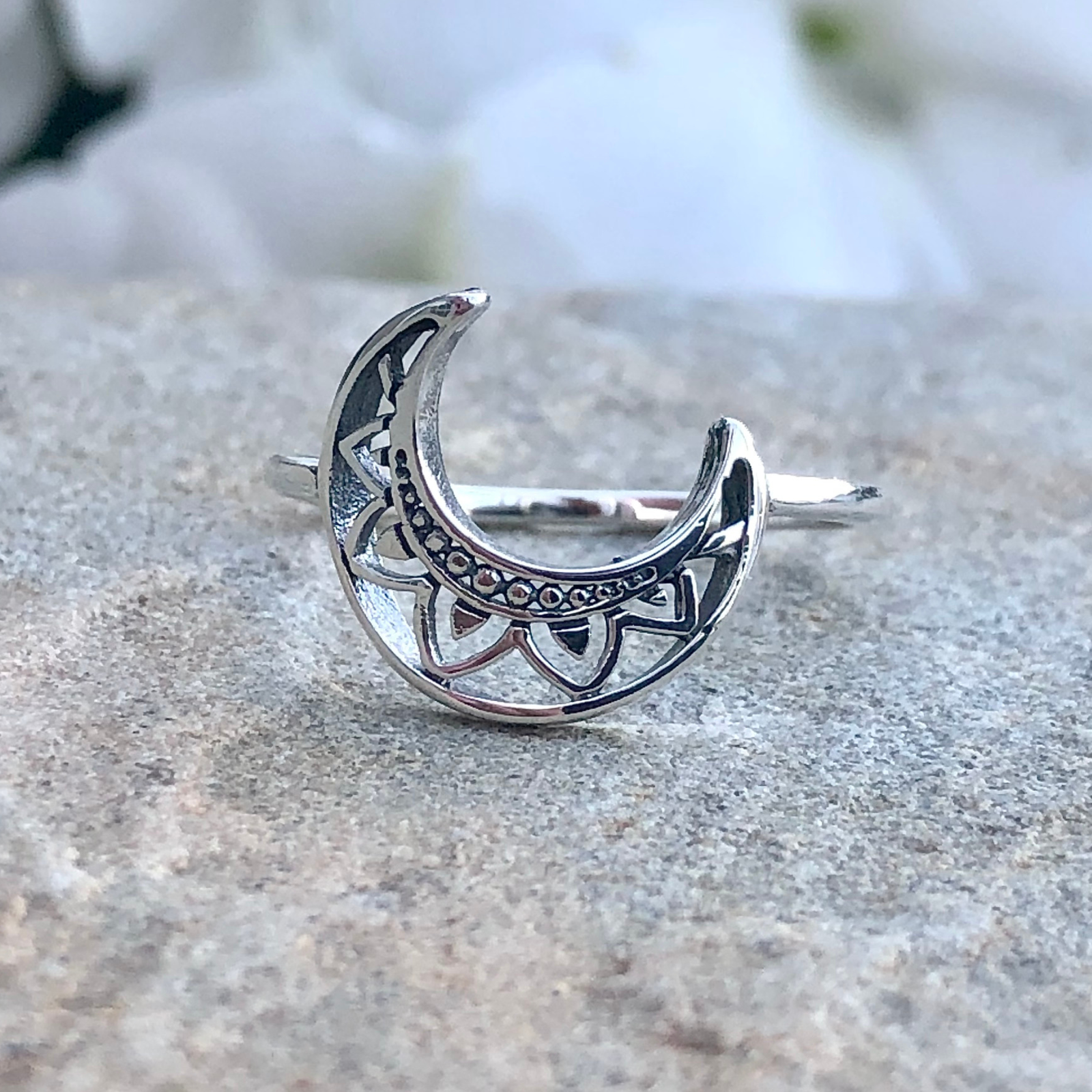 Crescent Moon Ring