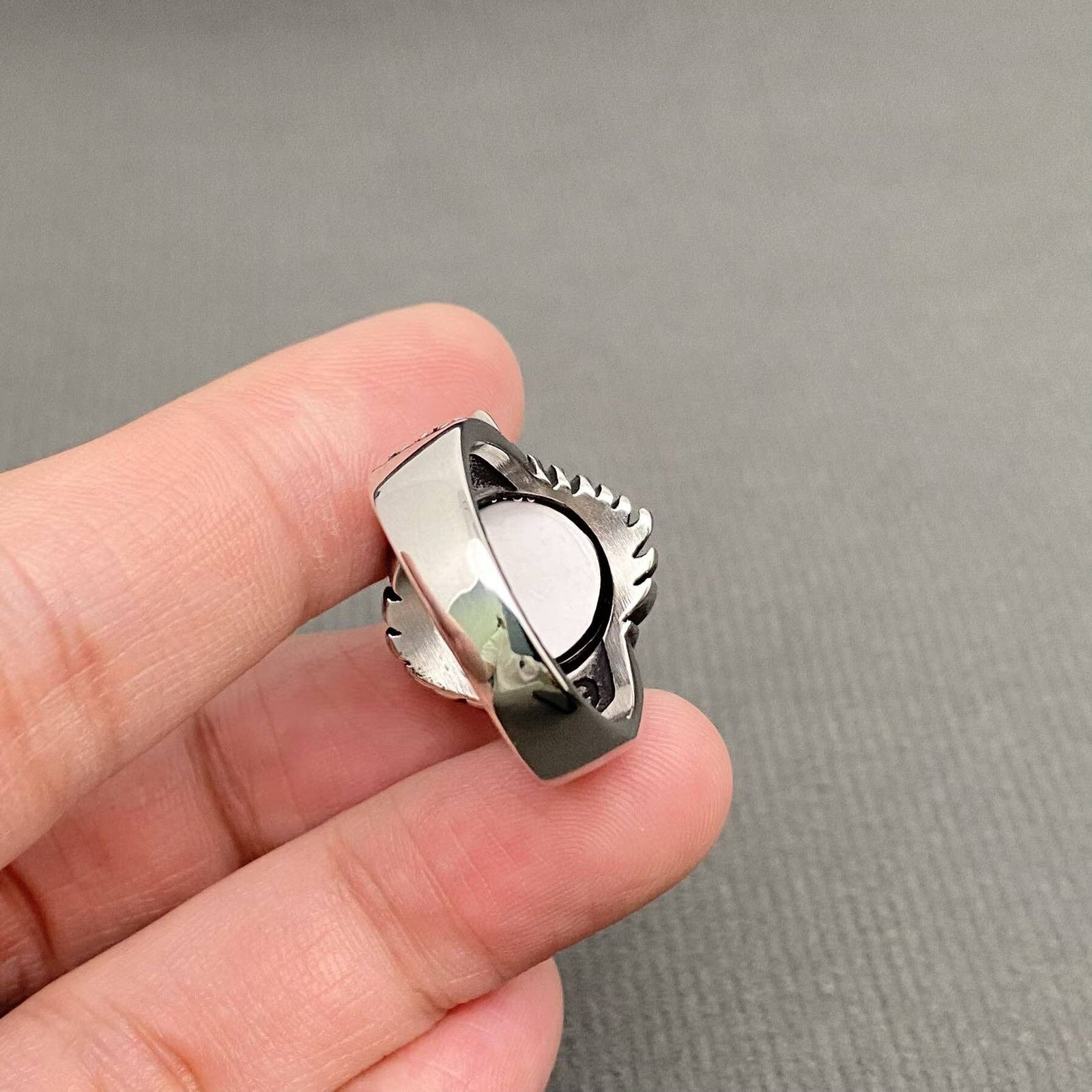 Dragon's Eye Stainless Steel Ring