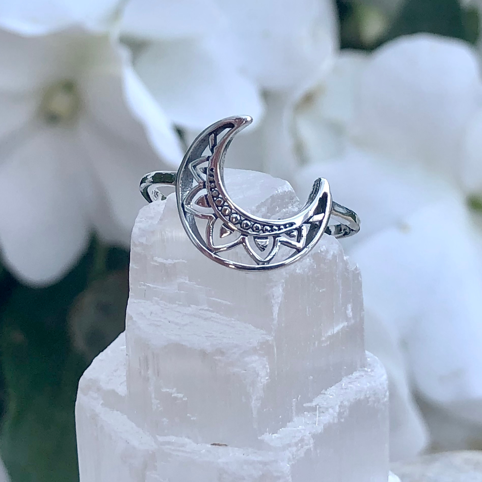 Crescent Moon Ring