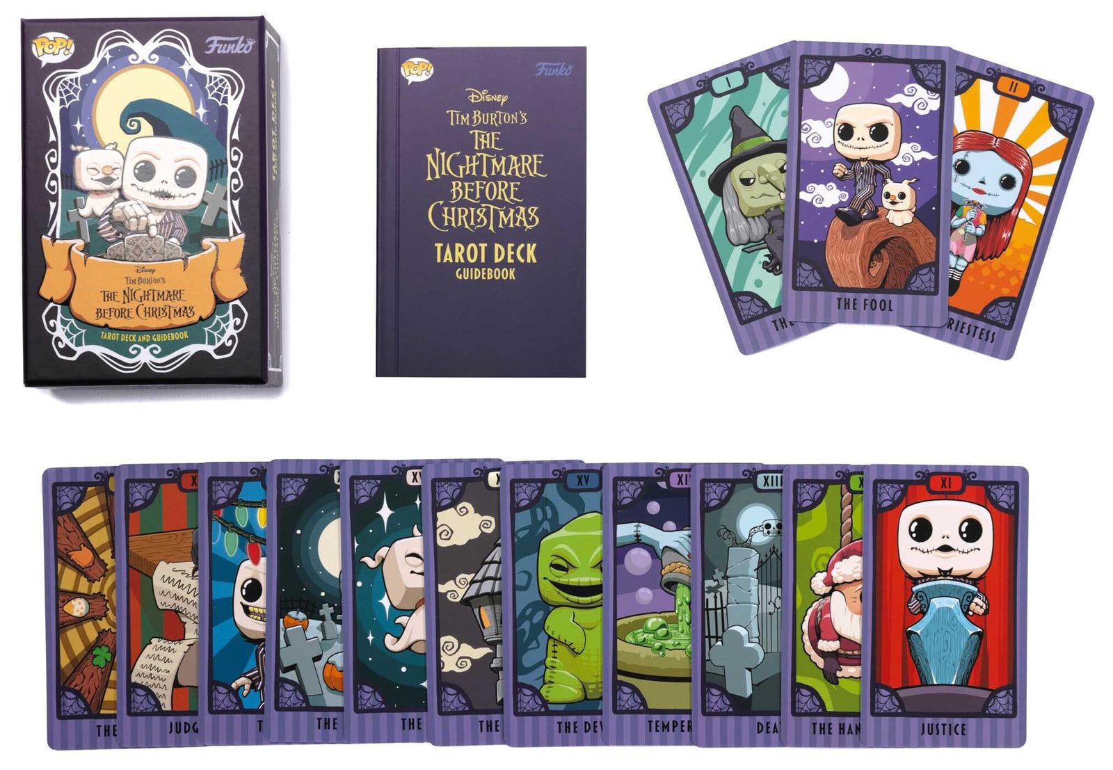 Nightmare Before Christmas Funko Pop! Tarot Deck and Guidebook