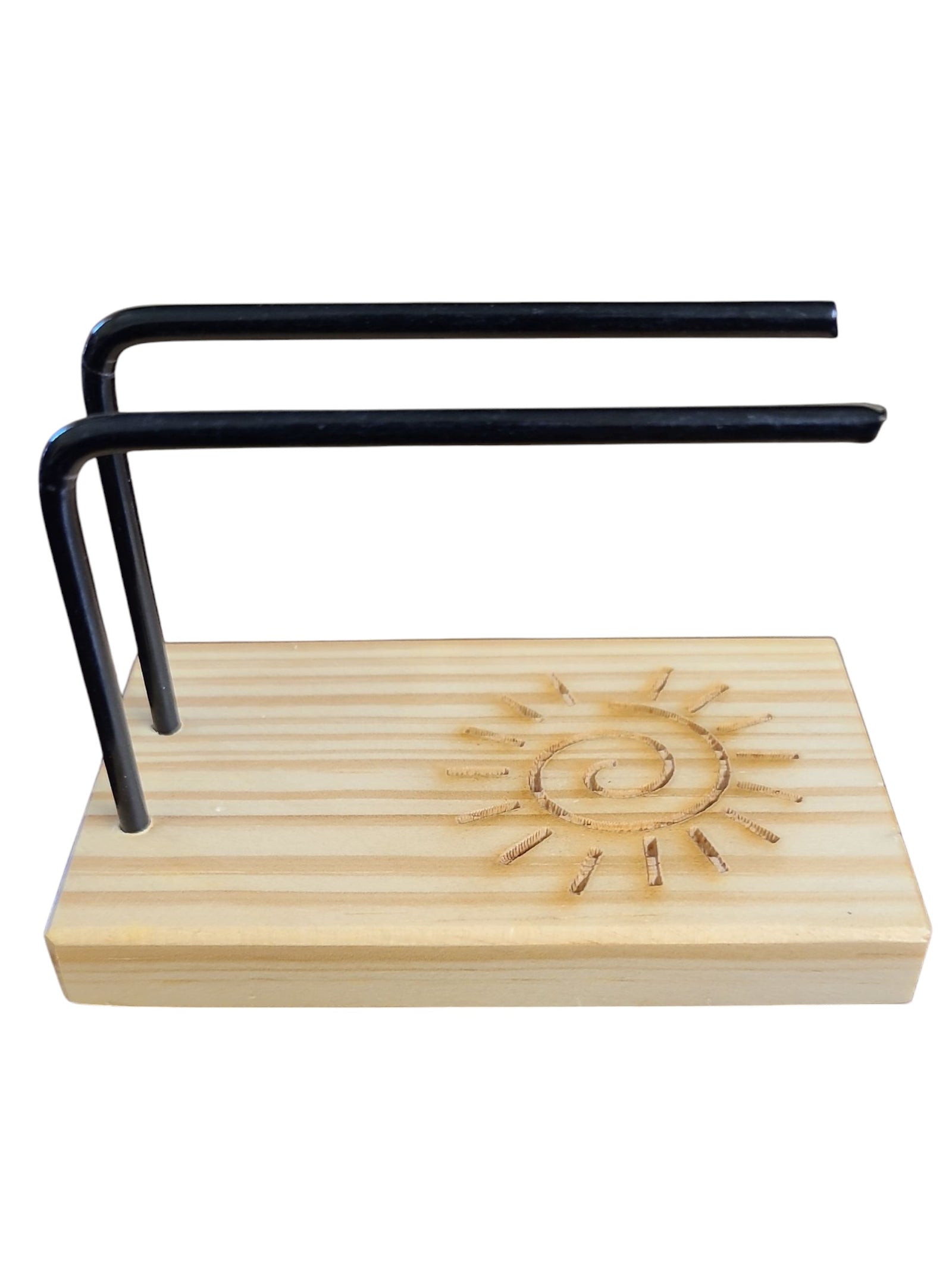 Wooden Sage & Candle Burner : Spiral