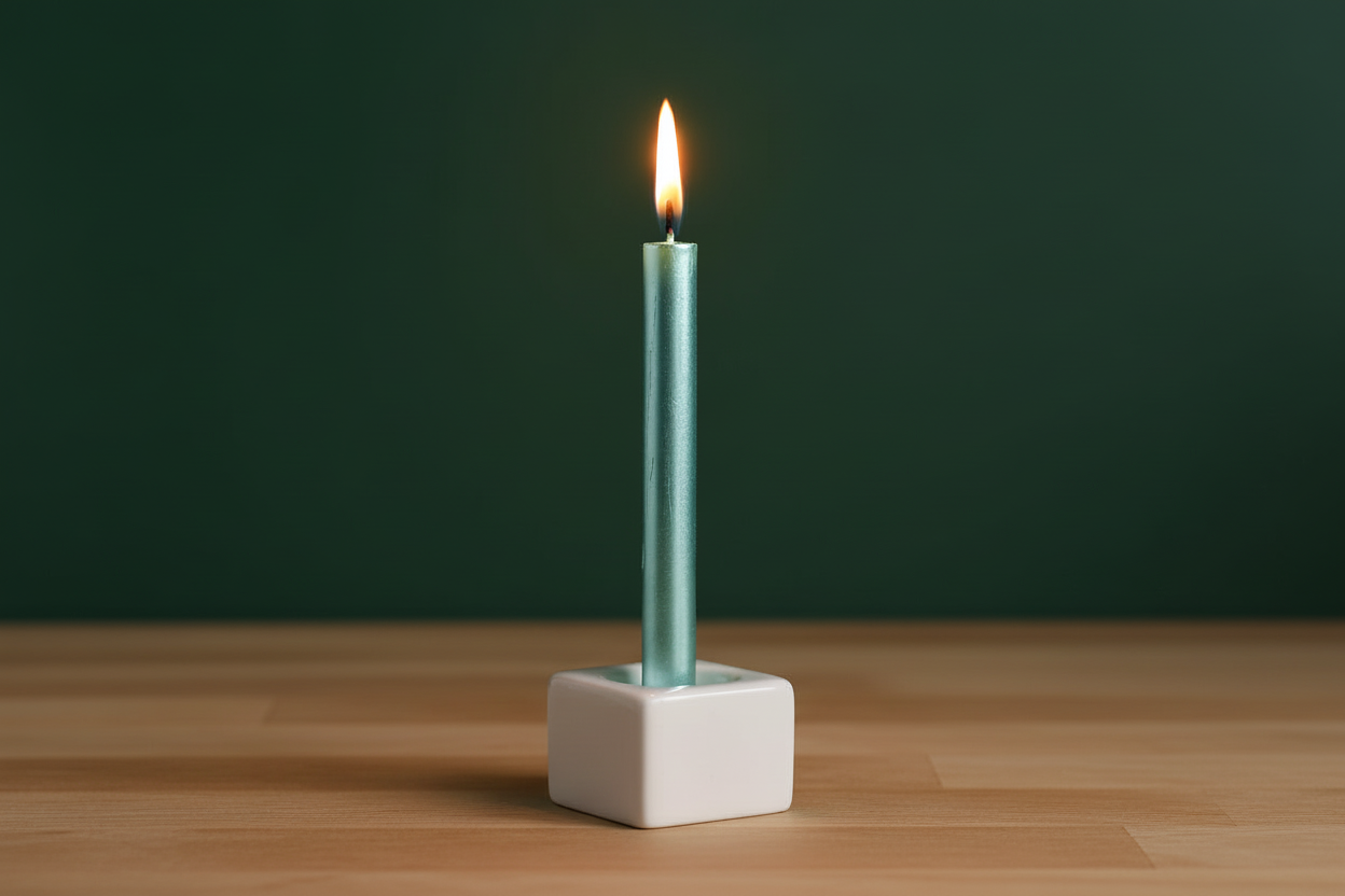 4" Metallic Ritual Spell Chime Candles