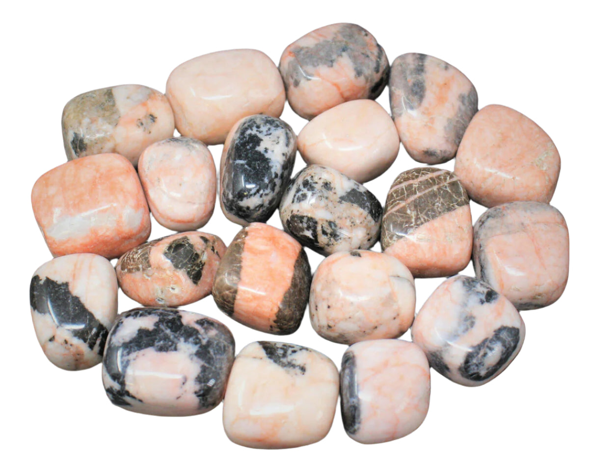 Pink Zebra Jasper Tumbled