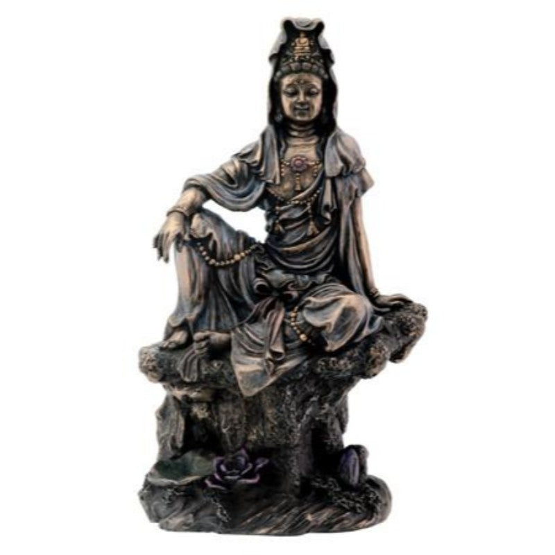 Water & Moon  Kuan Yin Statue